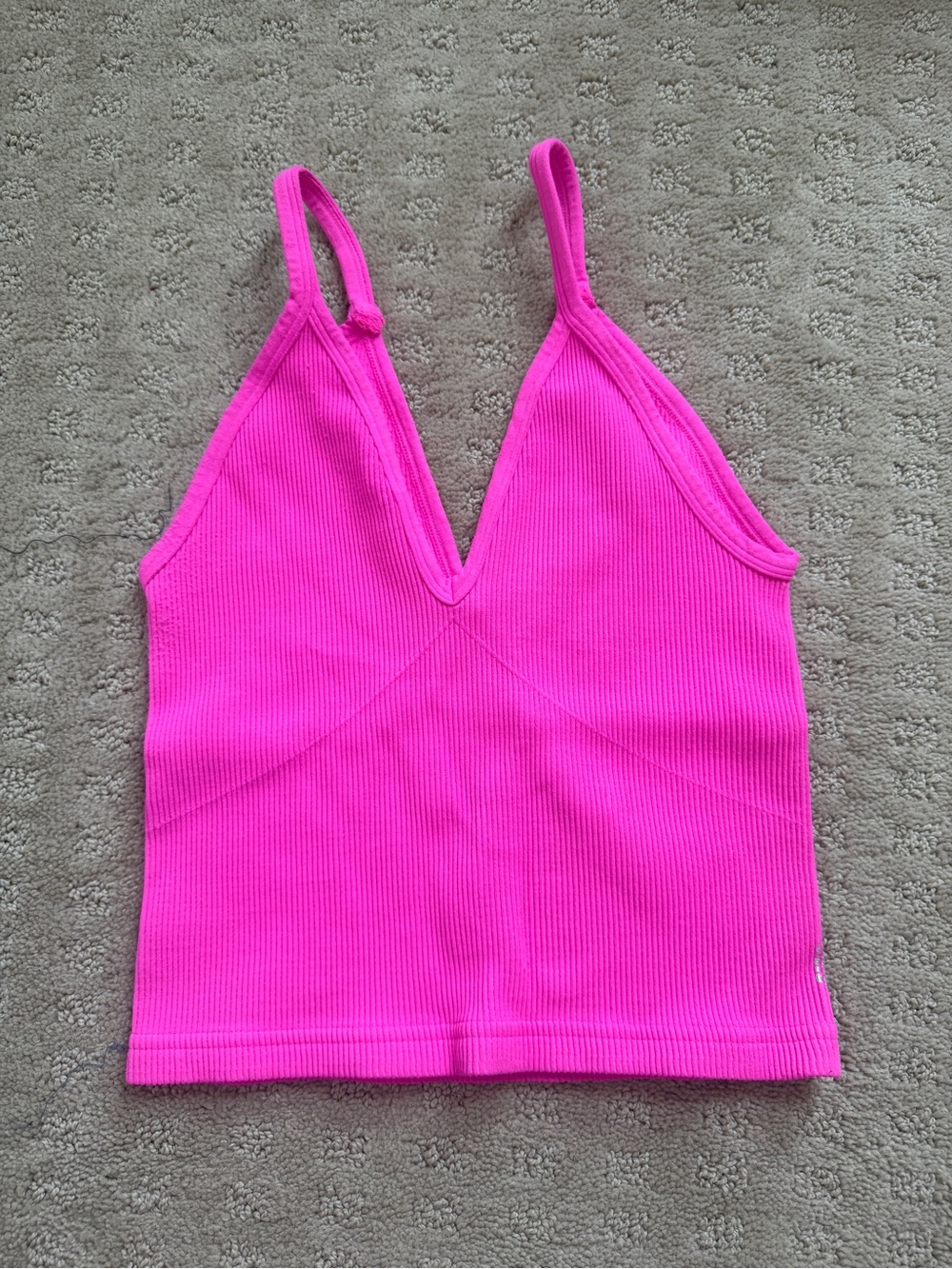 Free People Movement Tank- Bright Pink size m/l